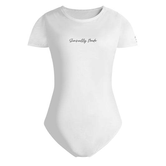 Sensually Made  Short Sleeve Bodysuit