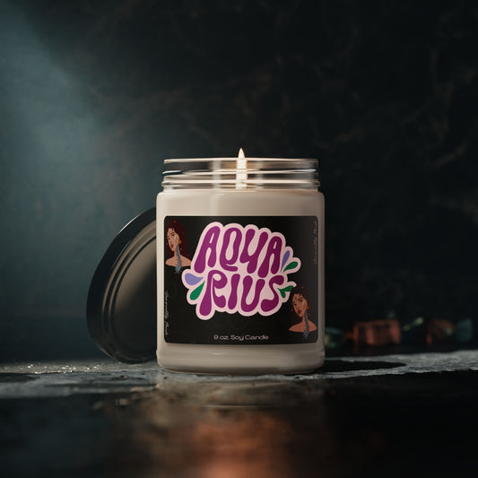 Aquarius Candle, 9oz