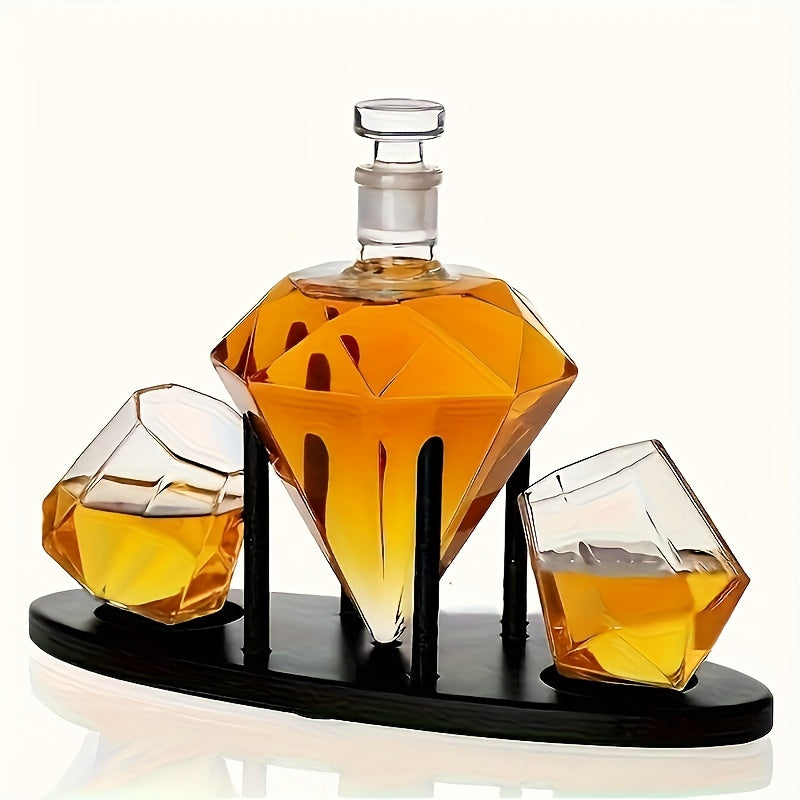 The Diamond Don Decanter Glass Set