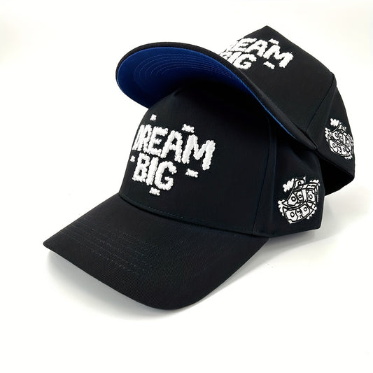 Dream Big Embroidered Baseball Cap